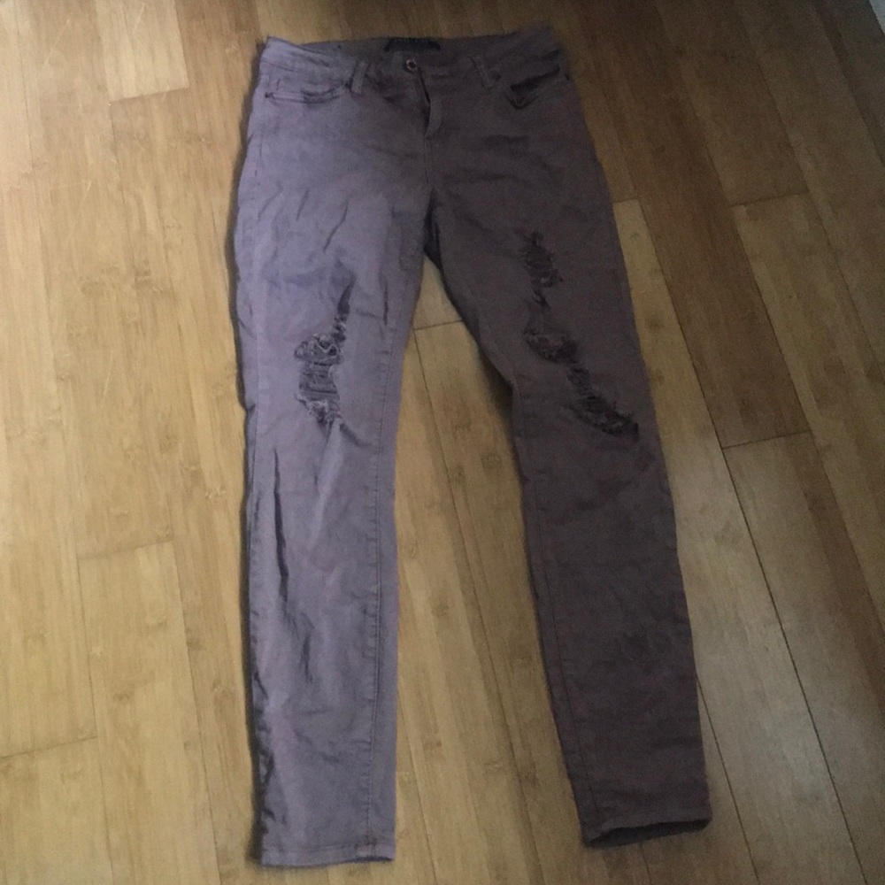 Light  purple jeans
